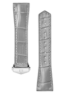 Carrera 39MM Grey Alligator Leather Strap - OM Luxury