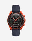 Mission to Earth - Lava (Leather Strap) - OM Luxury