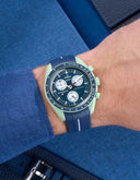 Curved Rubber Strap - Blue - OM Luxury